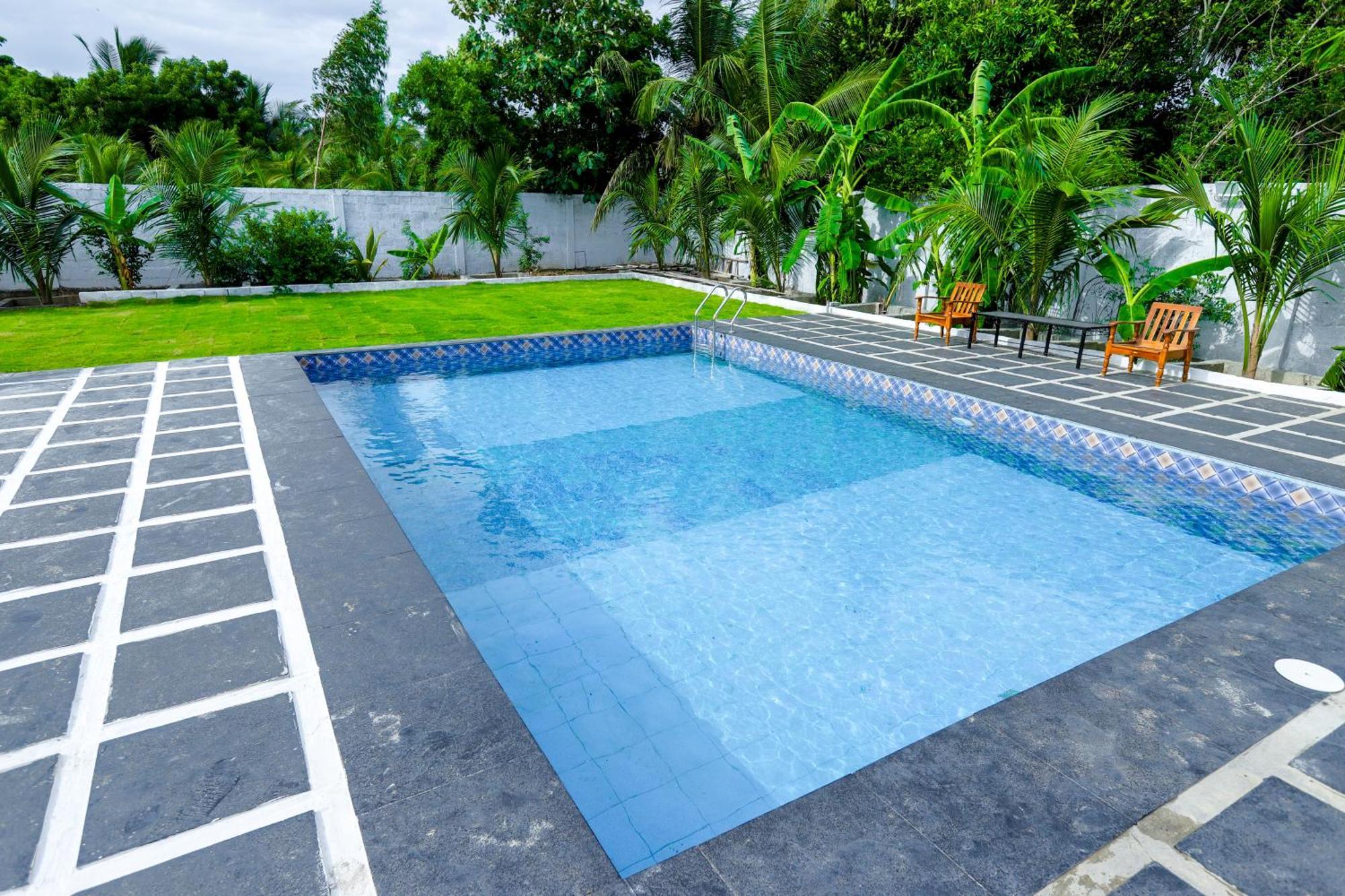 La Piscine Farm House Auroville Kültér fotó